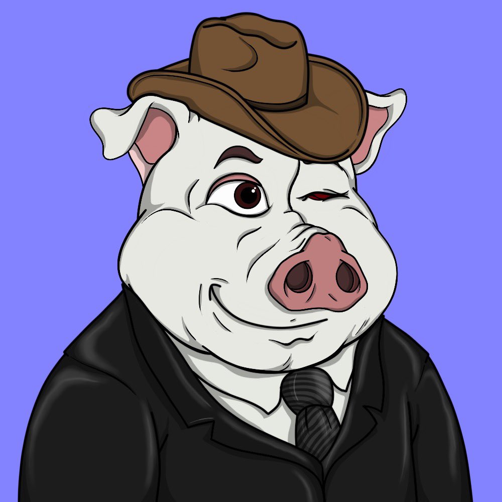 PoorPigClub's tweet photo. Hump daaaay 🐷🤠 
#humpday #NFTs #NFTCollection https://t.co/rp7JwJqHof
