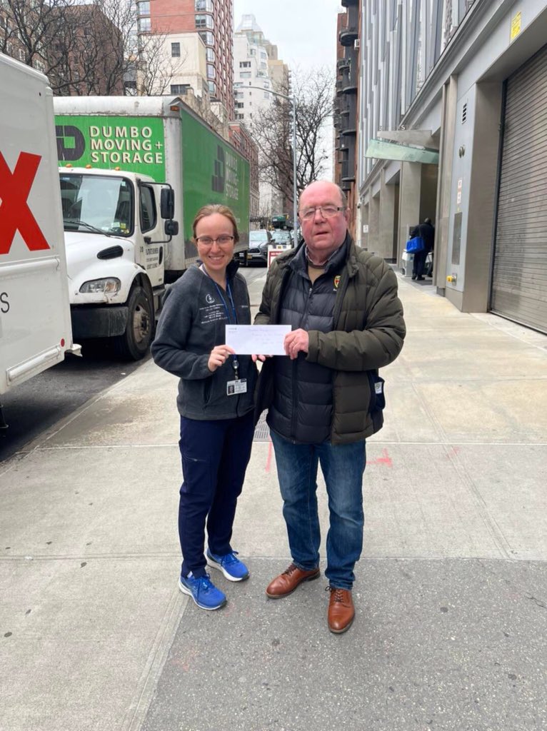 Many thanks to Geraldine, Michaela and the Rodican family from Yonkers who raised a magnificent $5,000 for the Trust in memory of Ciara Finneran.