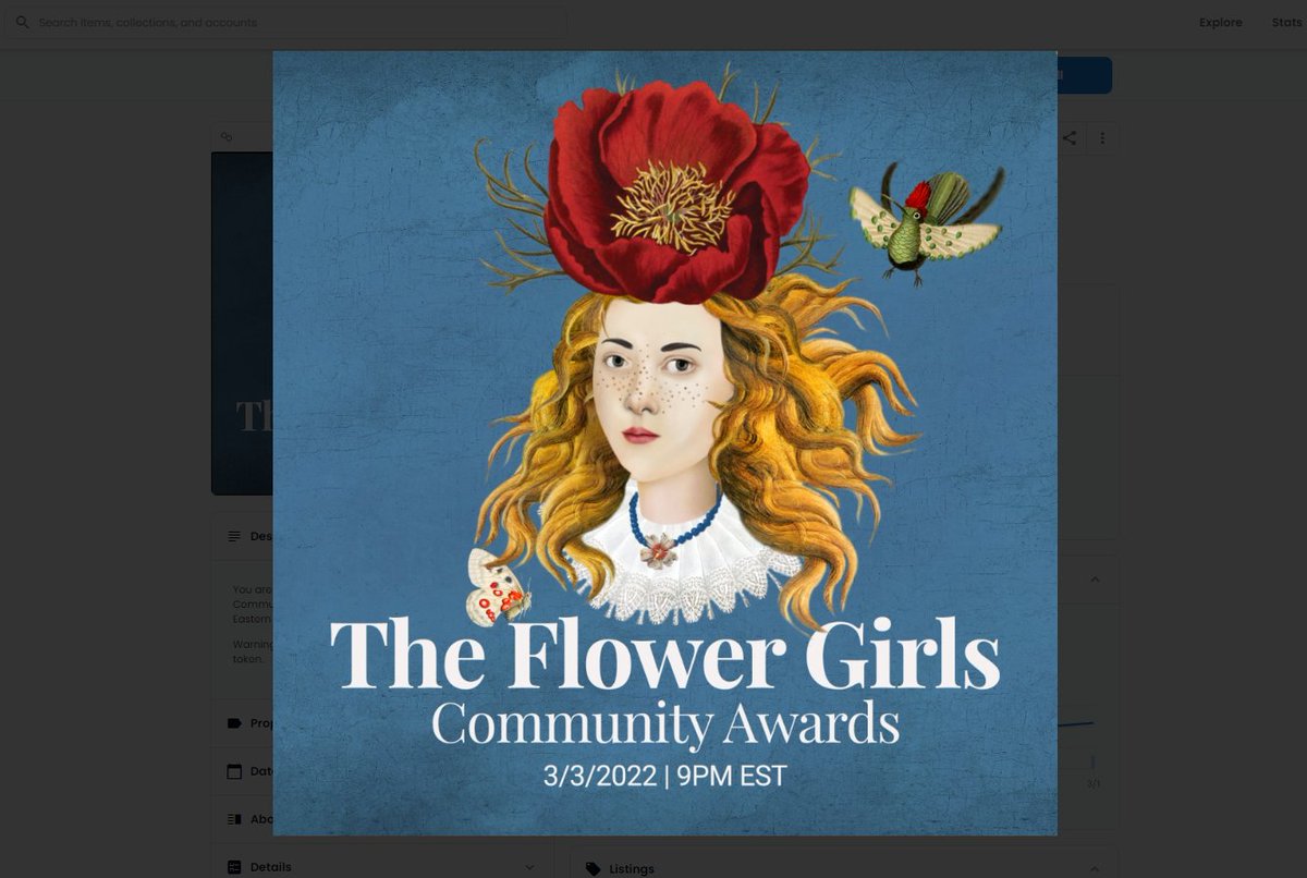 Very excited for tomorrow! I feel an announcement that will change the game <a href="/FlowerGirlsNFT/">The Flower Girls 🌸</a> <a href="/VarvaraAlay/">Varvara Alay</a>