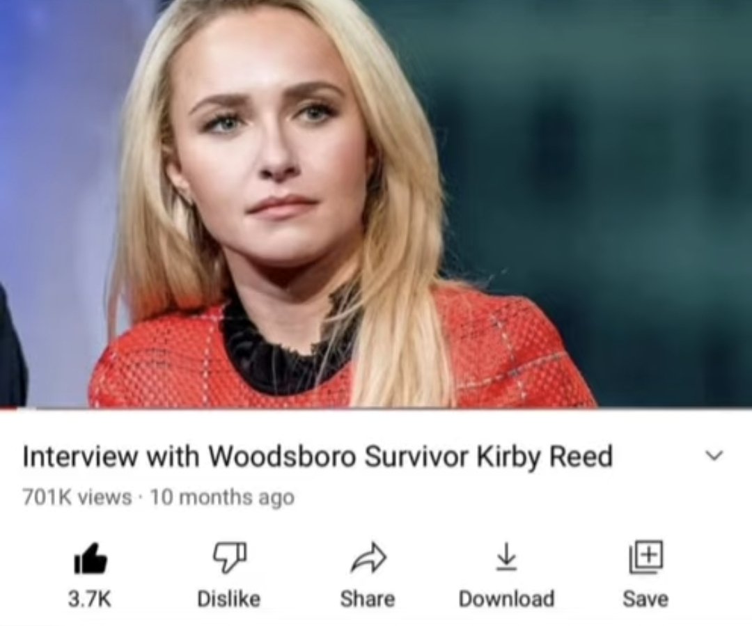 ScreamStatus's tweet image. I hope they bring Kirby back for Scream 6

#Scream #ScreamMovie #Ghostface #Scream6 #BringKirbyBack