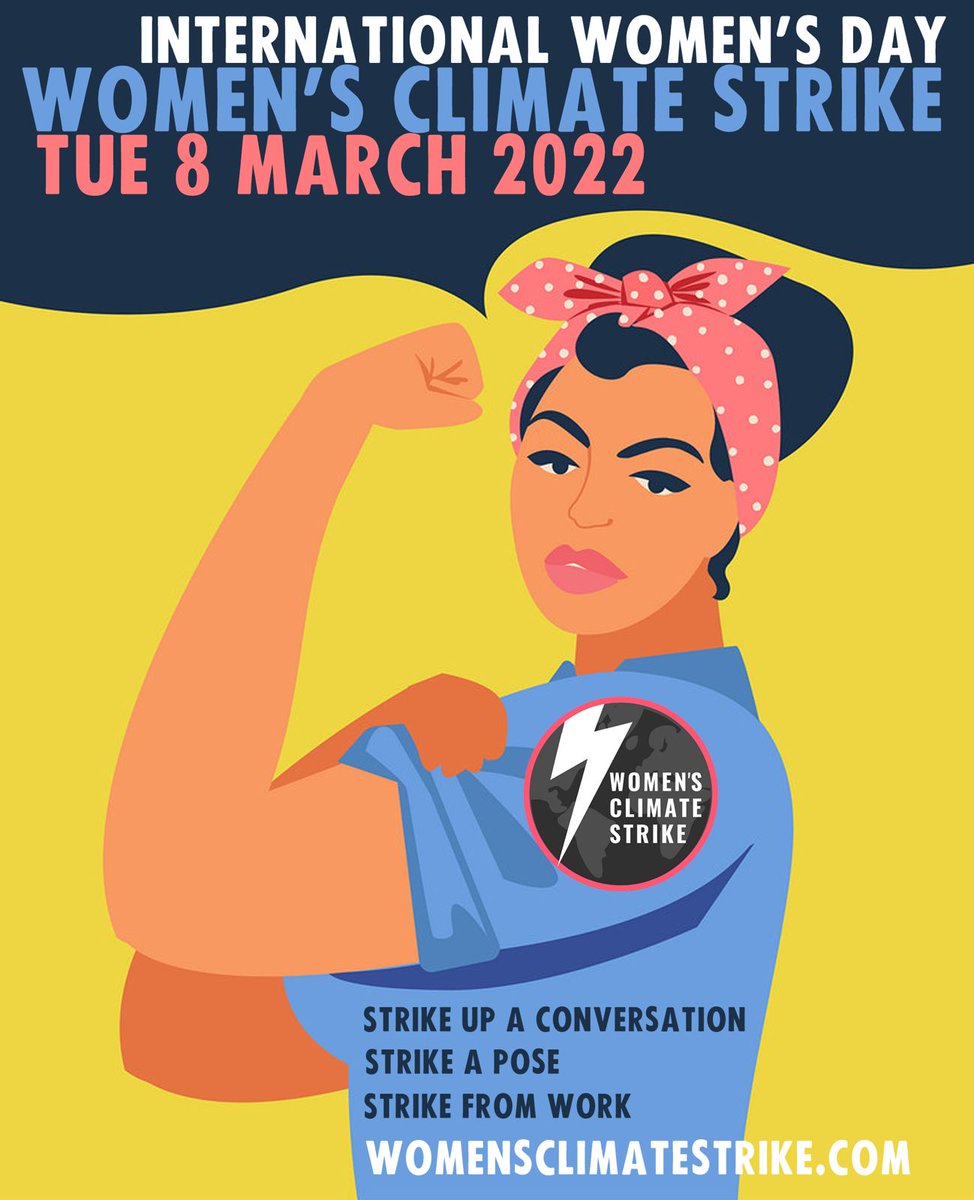 Tue 8 Mar, International ♀️'s Day - women around the world will be striking to demand immediate action on the #ClimateCrisis 🔥🌍

#Forres #WomensClimateStrike will be supporting a Vigil &amp; Rally for #ClimateJustice outside <a href="/ScotParl/">Scottish Parliament</a>. Please join us! 🧵 1/

#EndFossilFuels #ActNow