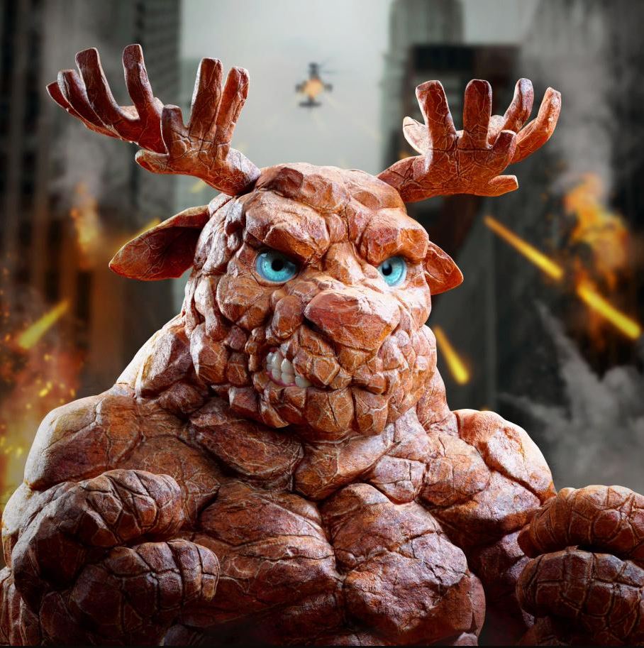 reaperxiix's tweet photo. Have you heard of the fantastic 4? Well now there is the F4 Moose edition from @metamoose_nft
This big guy is Ben Grim Moose aka Moose Grimm.
#MetaMoose #MMNFT #MTMS #NFTs #MMooseNFTs #MMArmy #3DART #NFTProject #MetaMoose https://t.co/BuZ4XNs2jN
