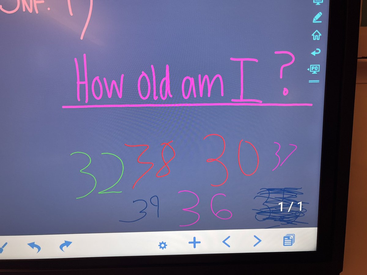 My morning daily question. I suppose I shouldn’t ask questions I don’t want to be answered… For the record, I’m not even thirty yet. #lifewith5thgraders #nordonia