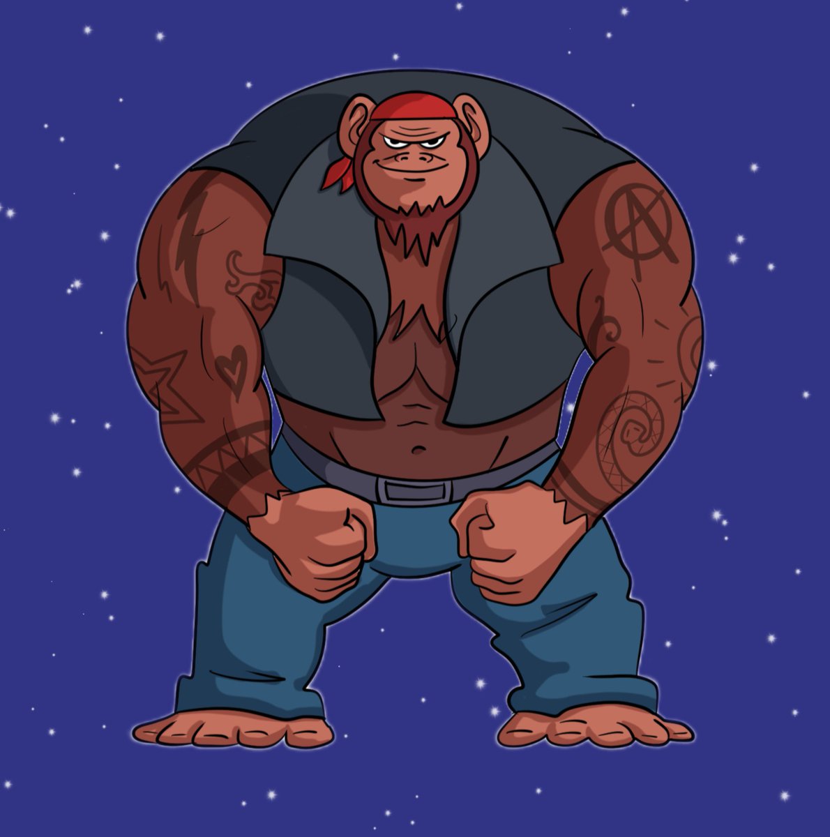 drjones828's tweet photo. @jonnyluckgirl @SkyPunch9 @ApeSquadPSS @ChainSurfr @CryptoVarz Clips so far are π₯π₯π₯. Can't wait to see the whole episode!
#ApeSquad
#AnimatedComics
#NFTs https://t.co/AR8UpviSqM