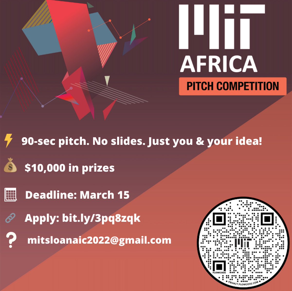 HKS_APJ's tweet photo. CALLING ALL INNOVATORS! 

We are excited to announce the launch of the MIT Africa Innovate Pitch Competition which will be held during the Africa Innovate Conference on April 9th 2022. https://t.co/ipaSNelngK