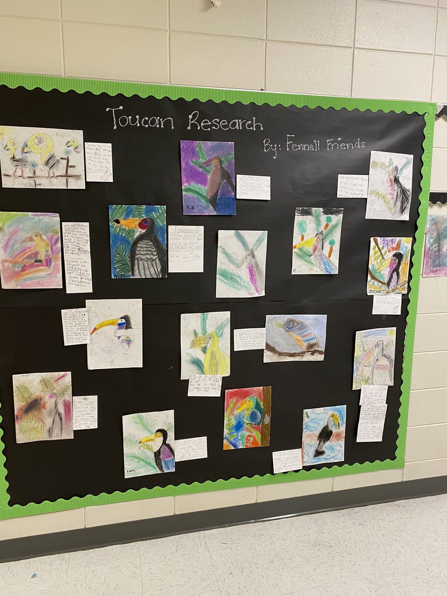 SusanFennell14's tweet photo. Decorating the hallways with our research and drawings! The kids love to see their work displayed and it brightens up the hall!! They are so amazing it’s hard to believe they are only 7 and in first grade! #rhpsisthebest https://t.co/D9xEkYtroP