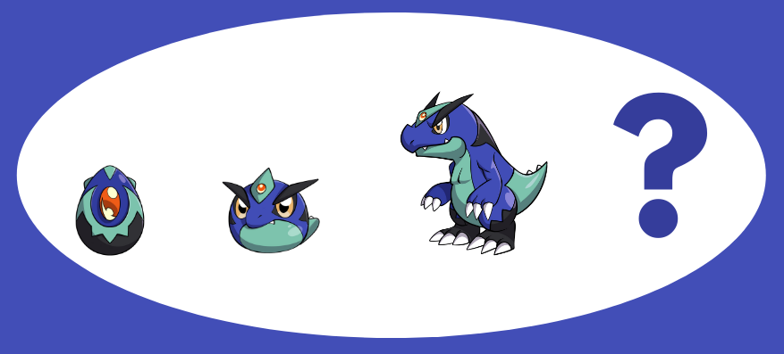 🦖Aimal  -Evolution in the first 3 stages