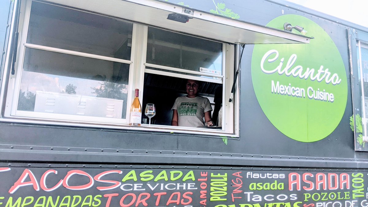 grovewinery's tweet photo. Traminette &amp; Tacos at Grove Winery this Sunday! With the Cilantro food truck, free live music, local craft beer and of-course our award-winning wine. #SundaySustenance https://t.co/t79jQQB7SC