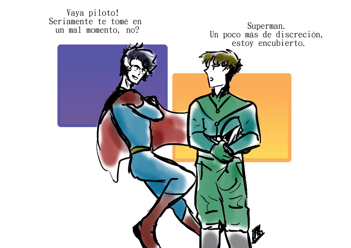 ZamyRose22's tweet photo. Un pequeño dibujo para empezar con esta pareja dispareja 😈🔥
Necesito perfeccionar un diseño para este hombre, un poco de paciencia si mi estilo no logra diferenciar a los varones de Jon.🤧
#ConJon #ConnorLanceQueen #ConnorQueen #JonathanKent #bottomjon #topconnor https://t.co/ntn0aFV04W