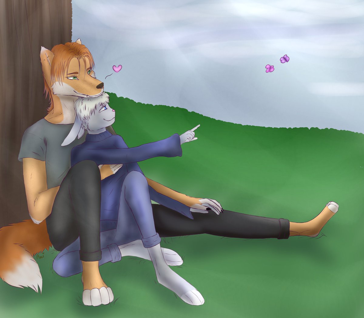 ami0193's tweet photo. art for valentines day for @baemruwu uwu

#art #ArtistOnTwitter #furryart https://t.co/Qy3IrwBqcc