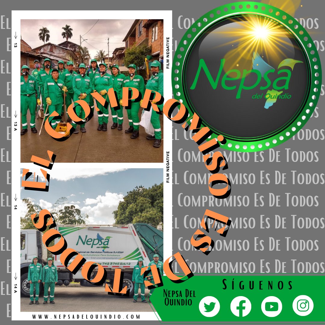 NepsaDelQuindio's tweet photo. #FelizMiercoles 🌿 Recuerda, El Compromiso Es De Todos 🌱 https://t.co/K92Jr8Wntj