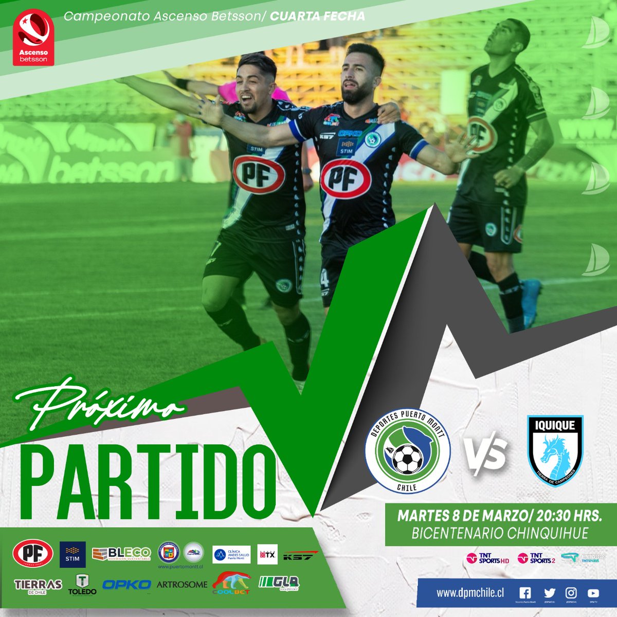POR EL DESPERTAR DEFINITIVO

Por fin el Velero jugará de local en este campeonato. Será el martes a las 20:30 contra <a href="/ClubDIquique/">Deportes Iquique</a>

Esperemos las buenas noticias de las autoridades para llenar el Chinquihue

Se mejoró en el juego y ahora vamos por esa primera victoria, Delfines.