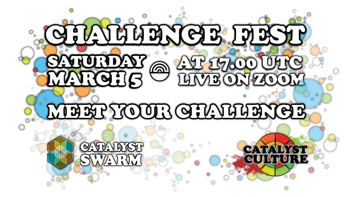 QuasarSure's tweet photo. #ABCs:  ♾️  :#XYZs
Hardforq #ChallengeUp
@inFiPool  should check out the new #socopo 
 Want to become a Proposer in #ProjectCatalyst &amp; start #BuildingOnCardano 
Get Catalyst Expert
Saturday, March 5 at 17.00 UTC
Live on Zoom https://t.co/9kAnNKqFOj https://t.co/D1P2G11DlP