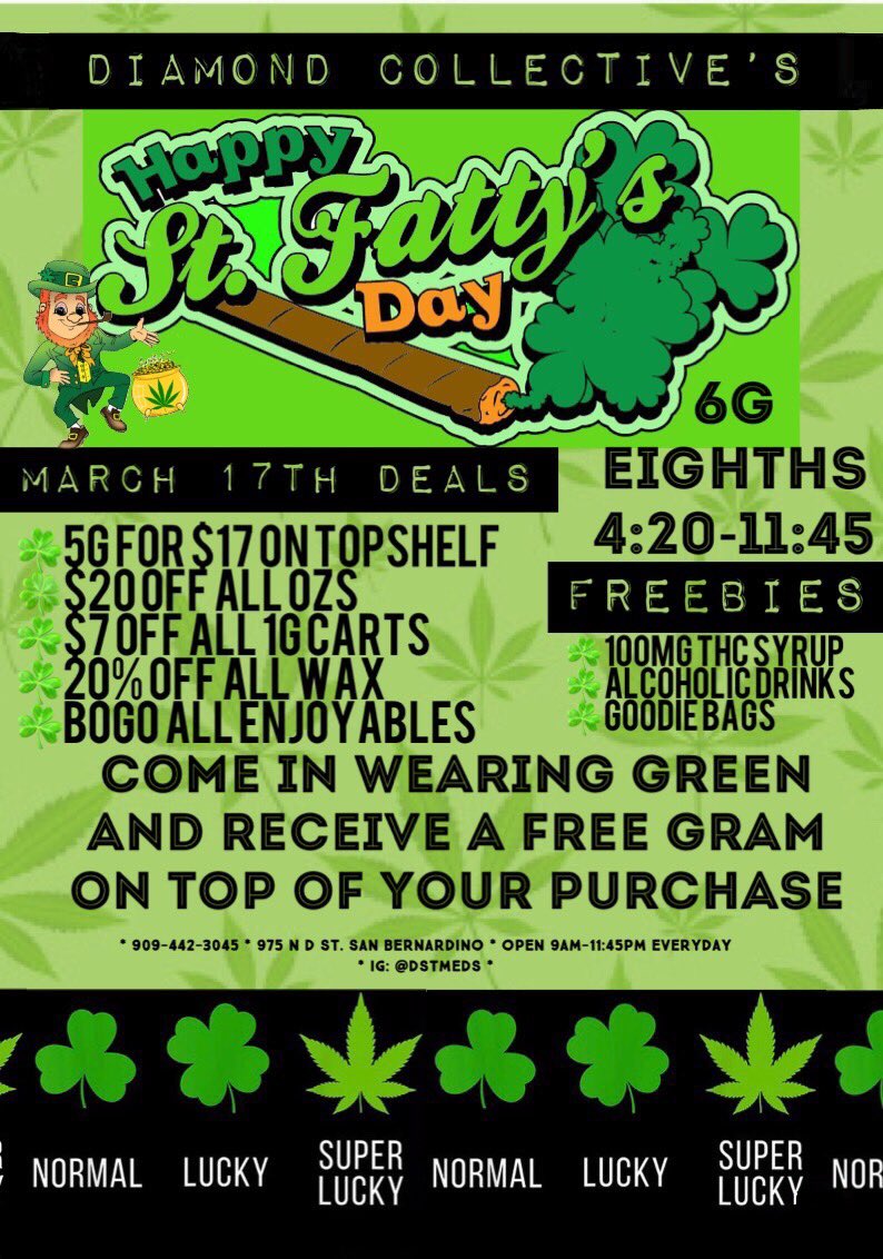PULL UP ON ST. FATTYS DAY☘️