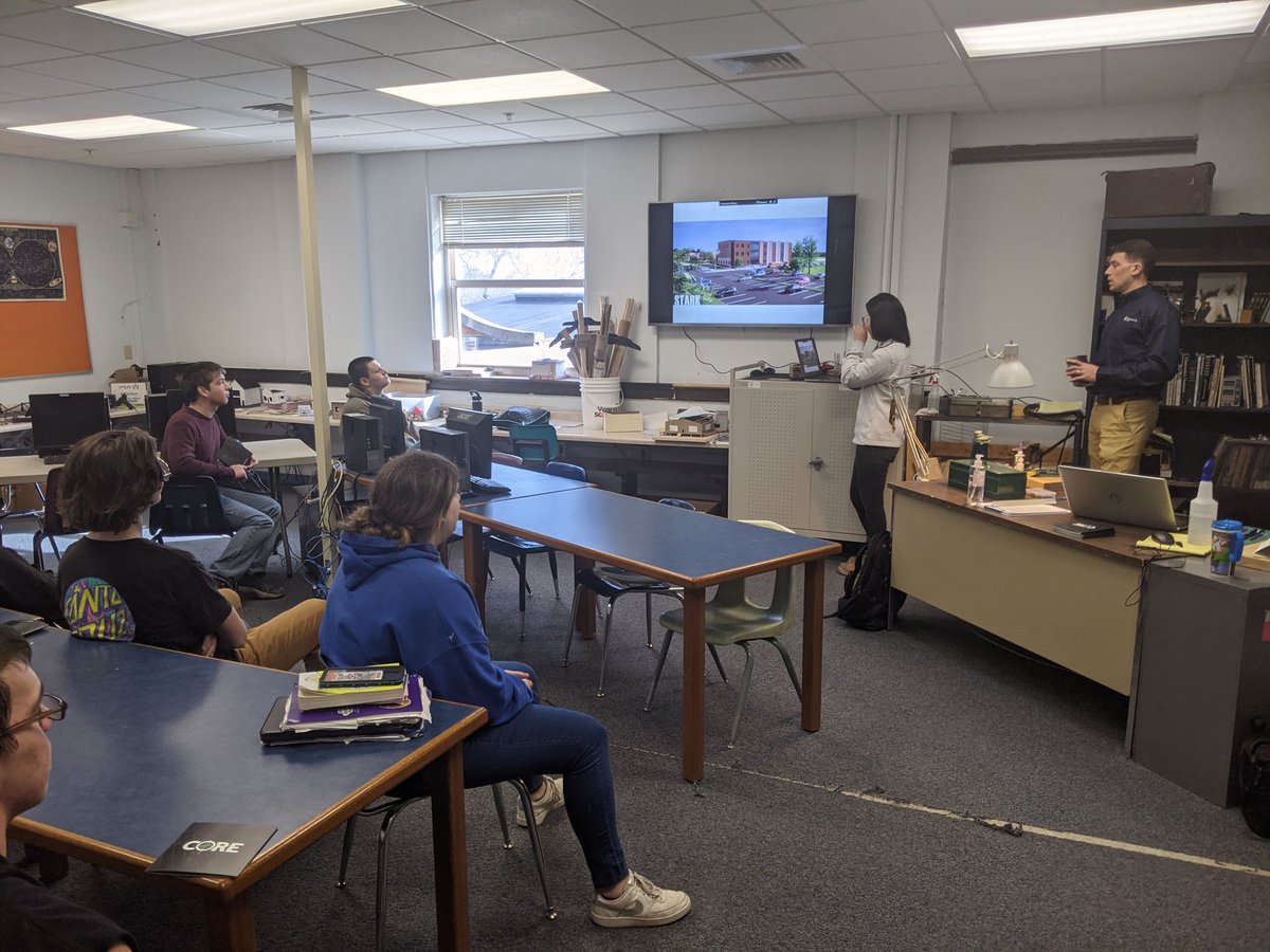 AndersonShopSC's tweet photo. We had the pleasure of hosting architects from the Farnsworth Group today as part of our weekly meetings with the Construction Team in charge of building our new campus!
#PHEARCE #prideandexcellence https://t.co/4pa5CqlMIK