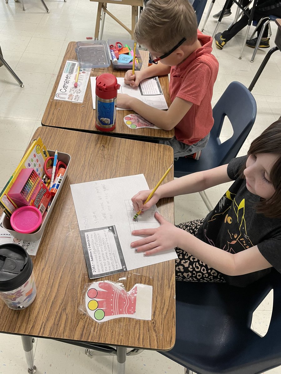 Rockinfoxes's tweet image. Conquering 2-step #MathWordProblems together.

Try out the problem on their own first, then explain their methods to each other or find the answer, which ever was needed.

@Kings_Schools @PrincipalBJA