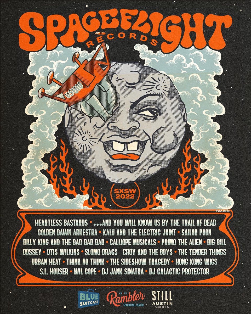 thetexastasty's tweet photo. SXSW is coming up soon! Come out and enjoy some great food, music and drinks at @EasyTigerATX on March 19th! @spaceflightrec is hosting a jam packed talented showcase!! 🔮#Austin #SXSW2022 #ATX https://t.co/11dwzNkpYv