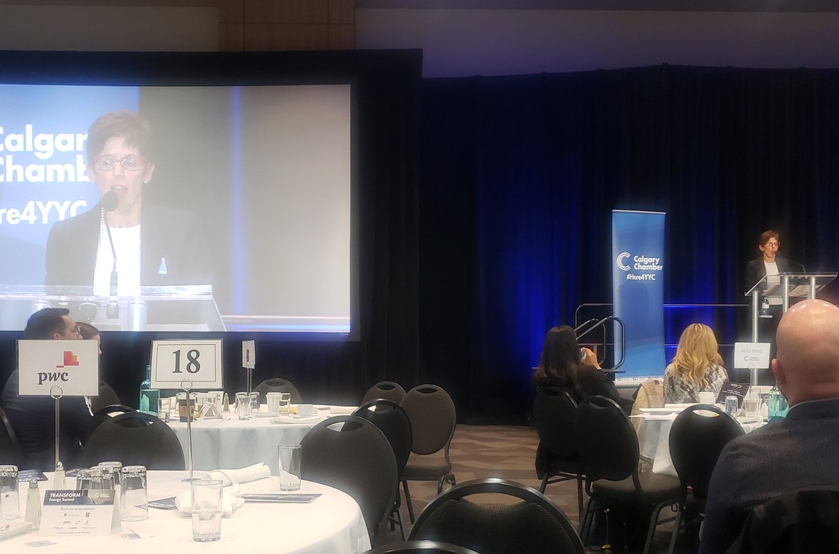 CalgaryChamber's tweet photo. That's a wrap on today's #TransformEnergySummit. Thanks to our sponsors, audience, speakers, staff and the many heads and hands that made today's event - the first big corporate event in the city in two years - a success. https://t.co/5togJp5leN