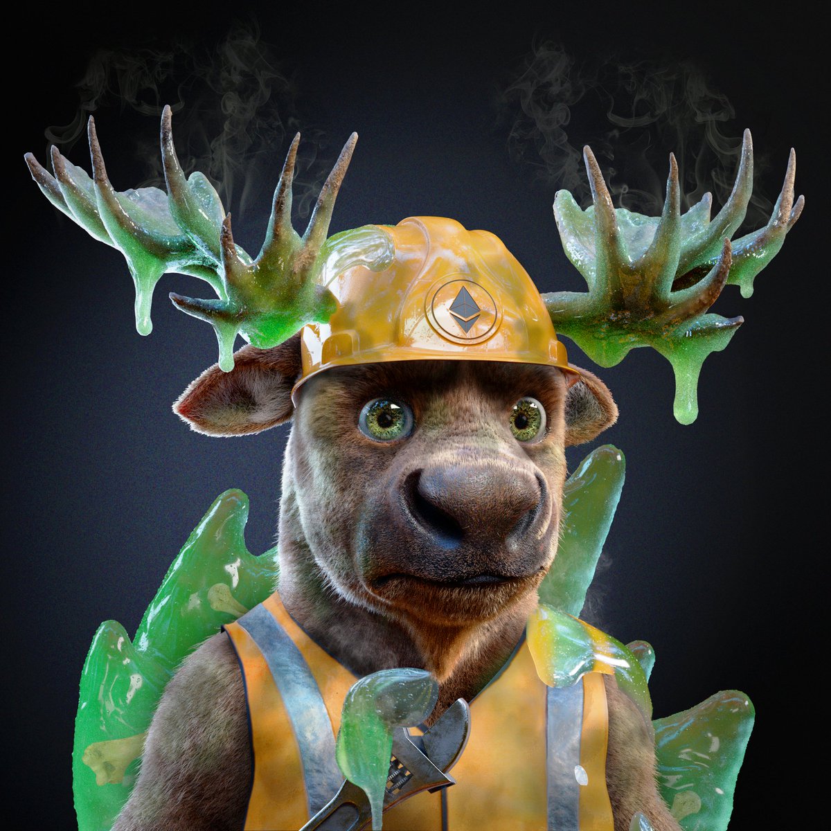 reaperxiix's tweet photo. Radioactive Moose from @metamoose_nft
Beware the goo!
https://t.co/K8ZeeEK4zd
#MetaMoose #MMNFT #MTMS #NFTs #MMooseNFTs #MMArmy #3DART #NFTProject #MetaMoose https://t.co/OSpOhyEdjQ