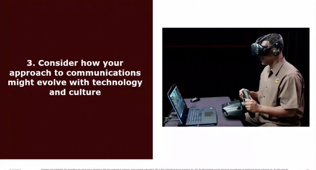szustac's tweet photo. Timeless advice on public policy, GR and advocacy by Aylin Lusi, VP Public Affairs at UPS Canada. Thanks @CPRSHamilton for bringing this free talk to members and for your tireless work to #ElevatePR https://t.co/ZZh17tvQTk