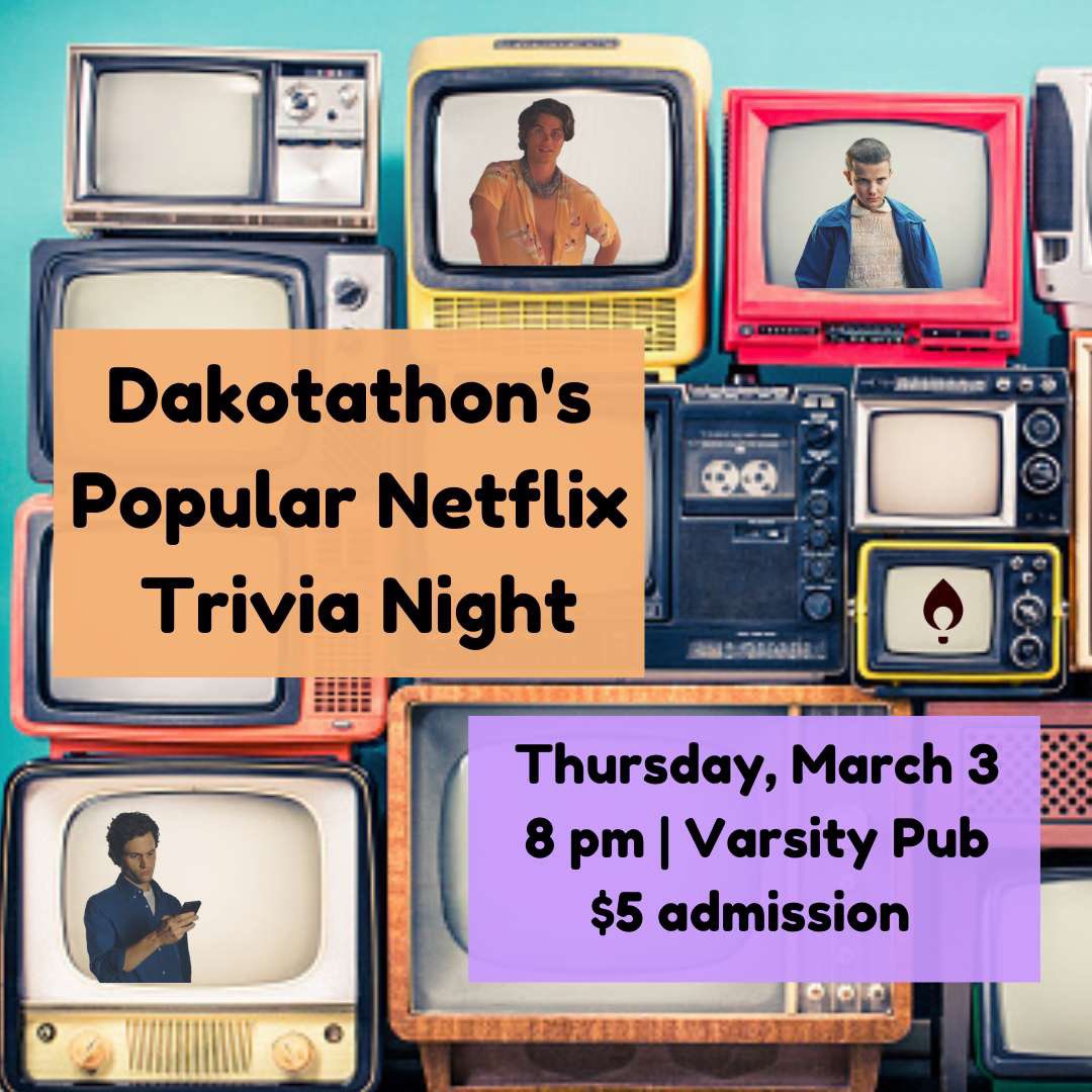 We think the choice is clear…join us at the Varsity Pub tomorrow for our Popular Netflix Trivia Night!