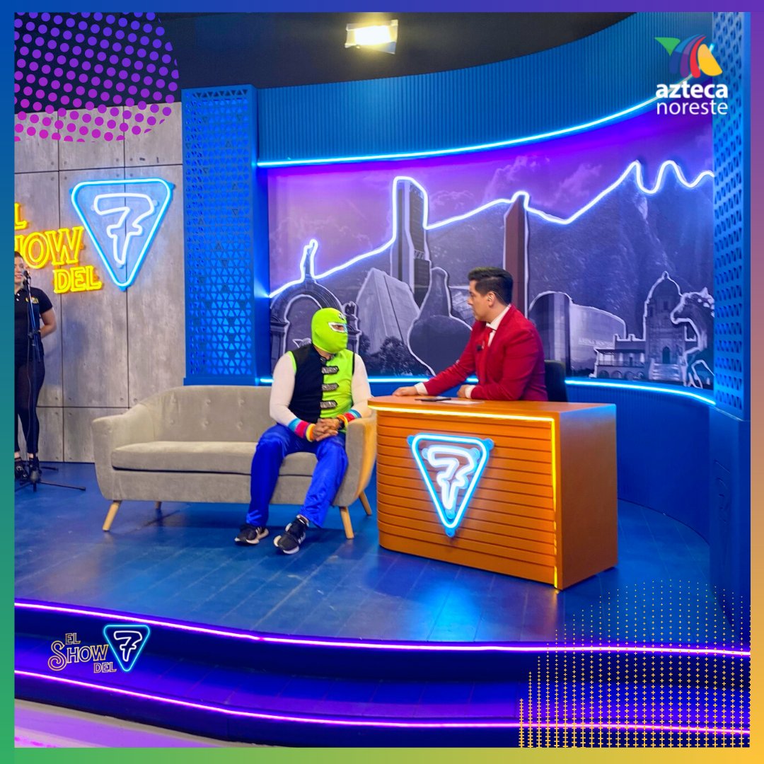 aztecanoreste's tweet photo. #ElShowDel7 | Hoy en el estudio un invitadazo Ninjarin π¦Ή
ΒΏTe perdiste hoy el Show del 7? Ve la transmisiΓ³n aquΓ π https://t.co/2j23RAF31p
.
.
.
.
#AztecaNoreste #TvAzteca #TvShow #Famosos #funnymemes #TvRegia #ninjarin https://t.co/DMYYH5Zciw