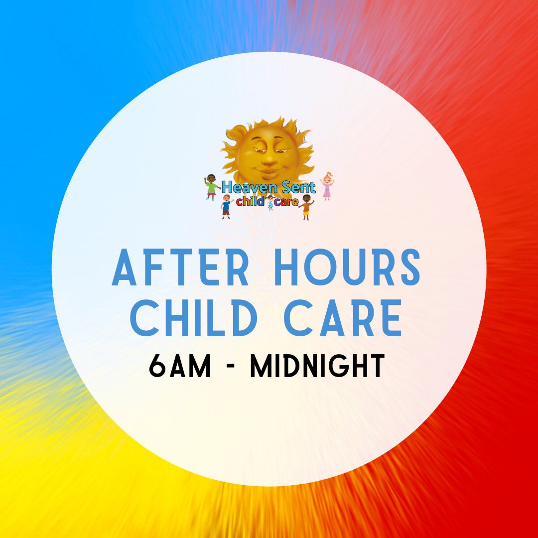 Voted Virginia’s best child care service! Schedule a tour or enroll now to get more flexibility in your schedule.

HeavenSentChildCare.org

#virginiadaycare #afterhoursdaycare #onlyinvirginia #rvamoms #rvamom #rvakids #rvayouth #rvatoddlers #rvachildcare #rvadaycare #rva