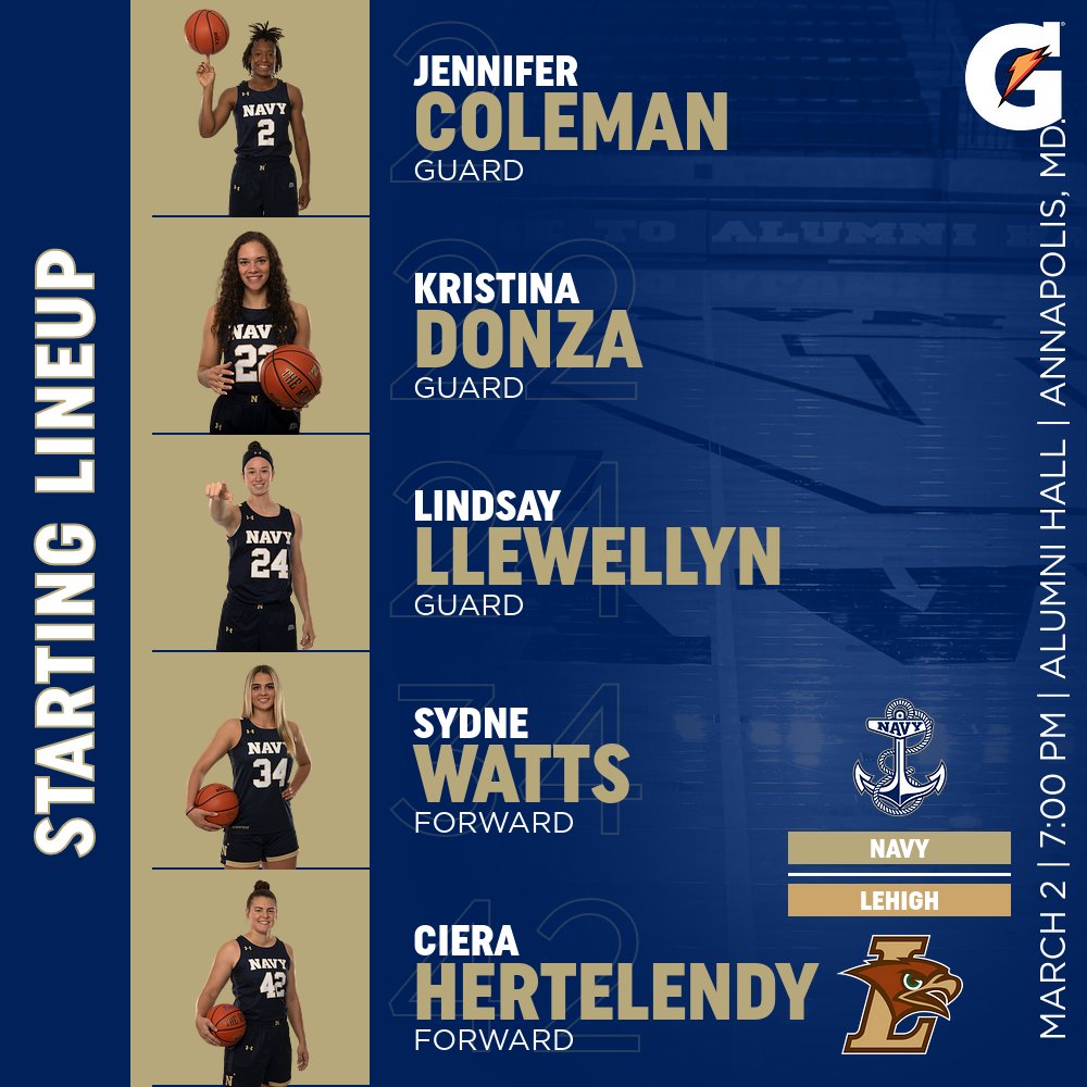 NavyWBB's tweet photo. Time to tip it off here in Annapolis!

⏰ 7:00 PM
📺ESPN+ (https://t.co/J0X9snB8DI)
📻 WNAV (https://t.co/I9RZTLvQfv)
📈https://t.co/Egm4vOcu3G https://t.co/KMg4Fm00ks