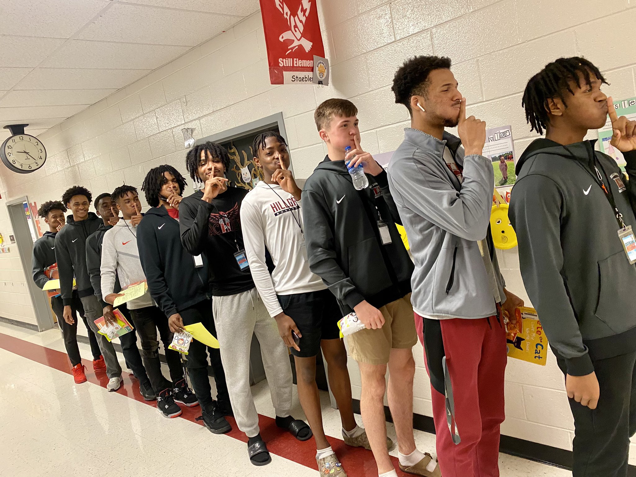 Still Elementary on Twitter "We had some amazing guest readers today to celebrate Read Across