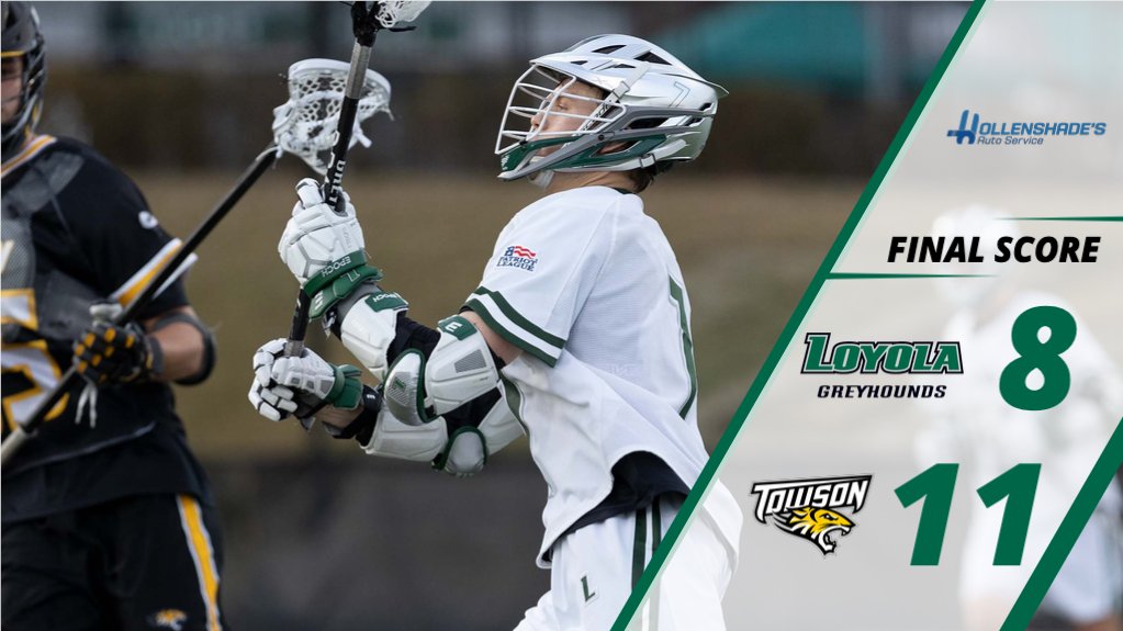 Loyola Men's Lacrosse on Twitter "Final Towson 11, LoyolaHounds 8