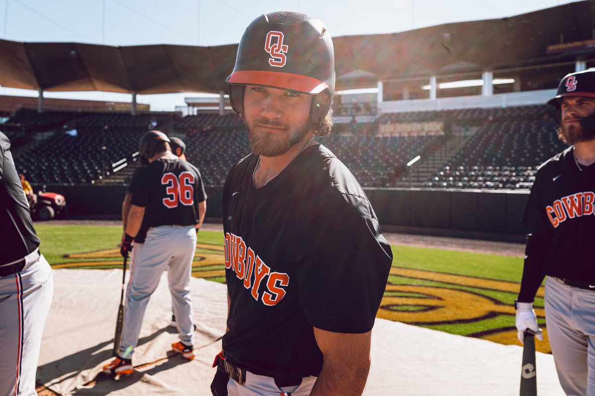 OSU Cowboy Baseball (@osubaseball) on Twitter photo Have a day, Trenk 💪
<a href="/caeden_trenkle/">Caeden Trenkle</a> hit two home runs and had SEVEN RBIs in today's win
#OurStandard I #GoPokes Have a day, Trenk 💪
<a href="/caeden_trenkle/">Caeden Trenkle</a> hit two home runs and had SEVEN RBIs in today's win
#OurStandard I #GoPokes