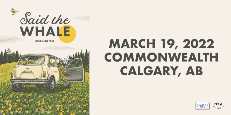 Do you have your <a href="/saidthewhale/">Said The Whale</a> tickets yet? If not, here's your chance to potentially score a big pair to see them at Commonwealth on March 19!!
RT &amp; ♥️ THIS before the end of the weekend for your shot at relieving your honey lungs! 
x929.ca/2021/07/20/sai…