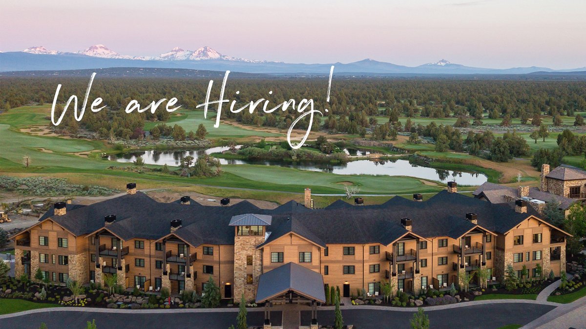 We are hiring! Join us this Sunday, March 6 for the 2022 Spring Job Fair at Pronghorn Resort, Noon to 3pm. Learn about current openings: pronghornresort.com/careers/

#BendOregon #BendJobs #HospitalityJobs