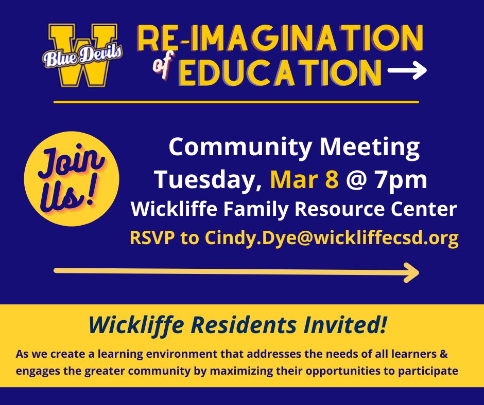 Support Wickliffe Schools tweet media