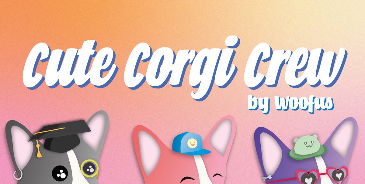 WoofOfCrypto's tweet photo. Cute Corgi Crew: The cuties that keep on giving 🐶
CCC is a generative art NFT collection that highlights my love for corgis! Using over 160 unique handdrawn traits, 2500 wonderful corgis will be introduced via Talis. But what makes this different from my previous works? 1/n https://t.co/q5z8tlaW91