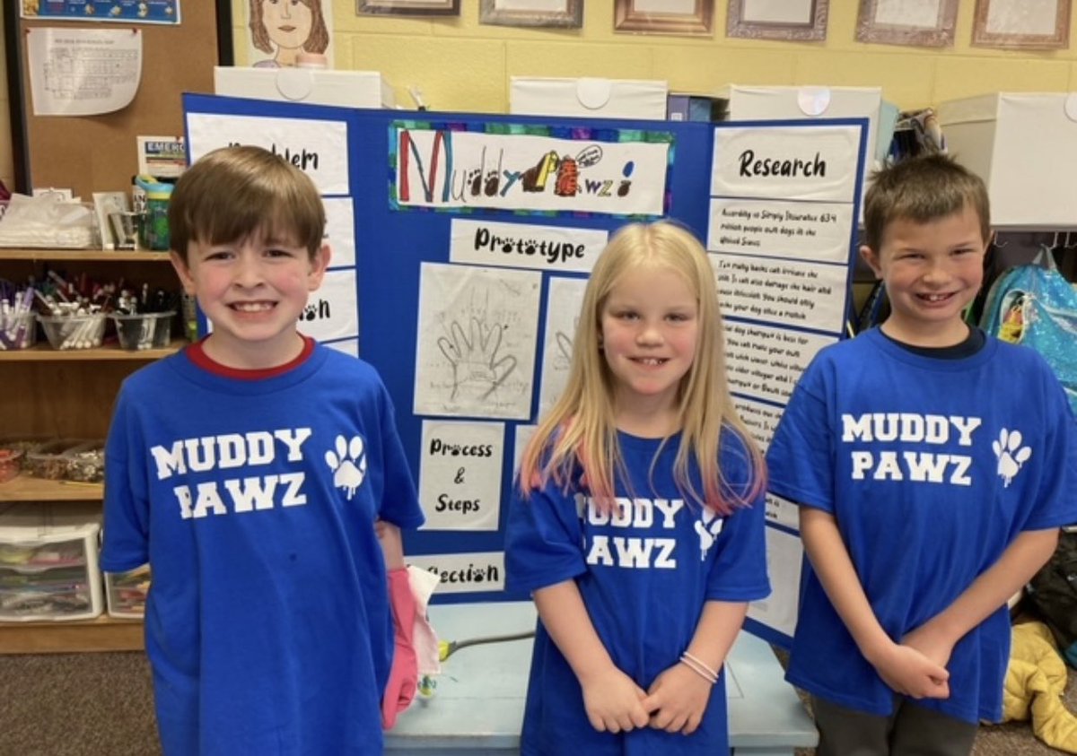 forthekiddoes's tweet photo. What a day for these young inventors! Thanks to @K12InVenture for an authentic stage for these @cobbalp Littles to share their hard work. ❤️ #lovetothinkhere #makeitreal #makeitrelevant #inventionEd https://t.co/qOblolF2ZL