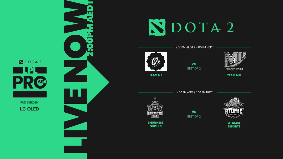 LPL_DOTA's tweet photo. LPL Pro DOTA 2 Season 1 is LIVE ON TWITCH!

Day 12:
Team Qx 🆚 Team M11
Bhurmese Ghouls 🆚 Atomic Esports

🎙️ @GTHDota2
💬  @Poglet96

🔴 LIVE NOW
📺 https://t.co/kKdjO9pyXU

#LPLDOTA https://t.co/T6EPYoyBIk