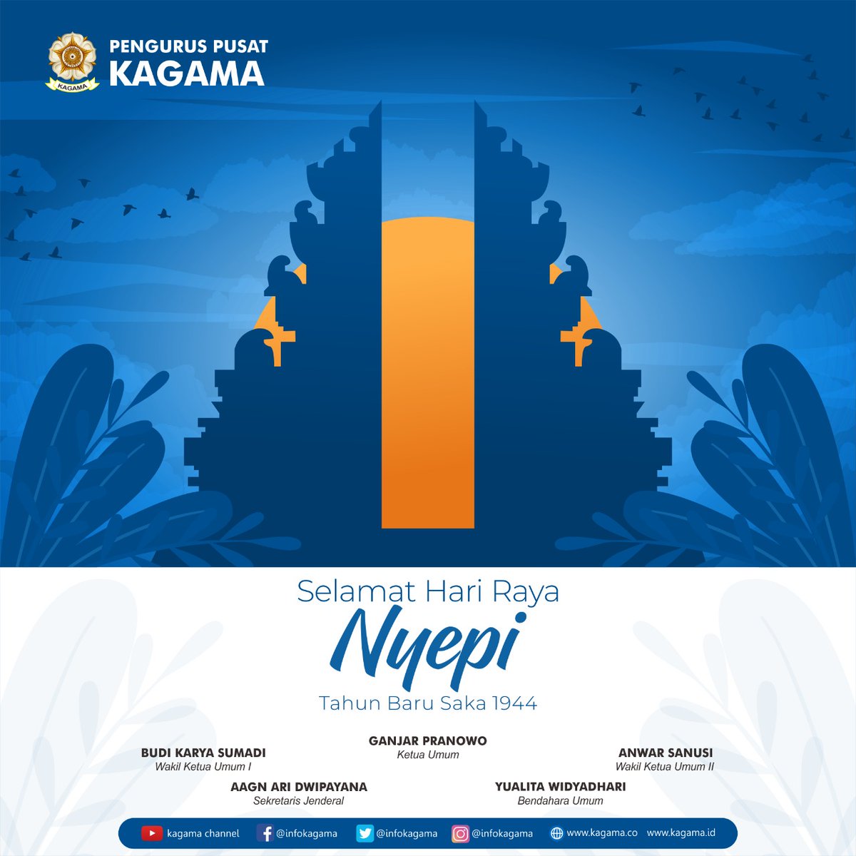 Rahajeng rahina Nyepi..Selamat Tahun Baru Saka 1944