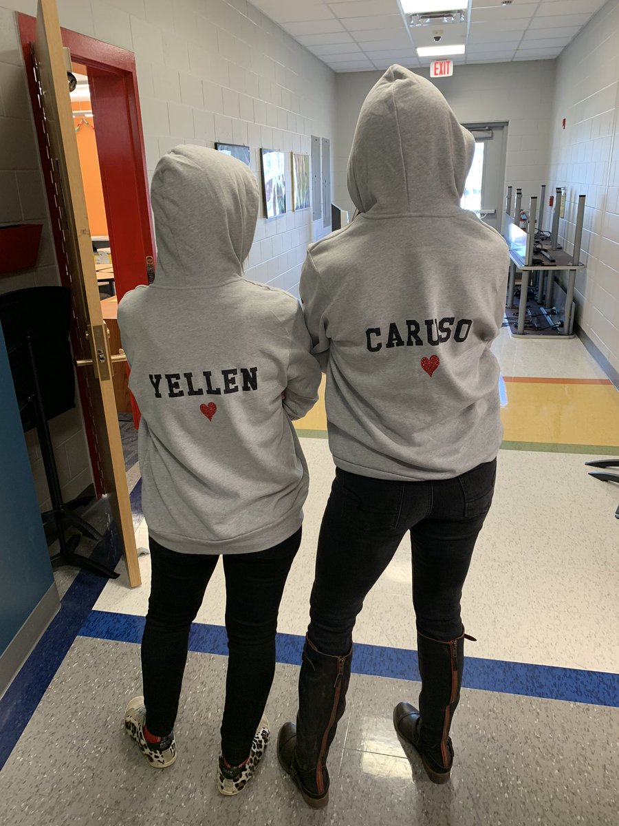 Thanks Miss Yellen <a href="/DYellenBHS/">D Yellen</a> for the twin gear! <a href="/RikerHillRams/">Riker Hill Elementary School</a>