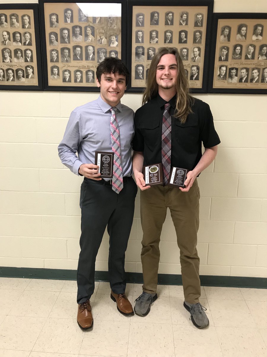 CONGRATULATIONS Justin Ackerman   &amp; Tyler Sininger 1st team SBAAC All-star and Justin receiving his Player of the Year Award! #NRPRIDE!