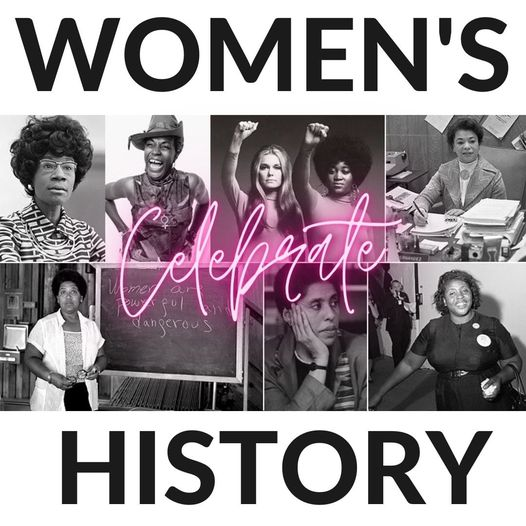 ⚡️March is Womens' History Month and our stories are full of #goodtrouble! Let's talk about and celebrate all of the women past and present, whose lives and work defined and demanded, equality, liberty, democracy, and justice. We have a lot to celebrate! 🌟 #WomensHistoryMonth