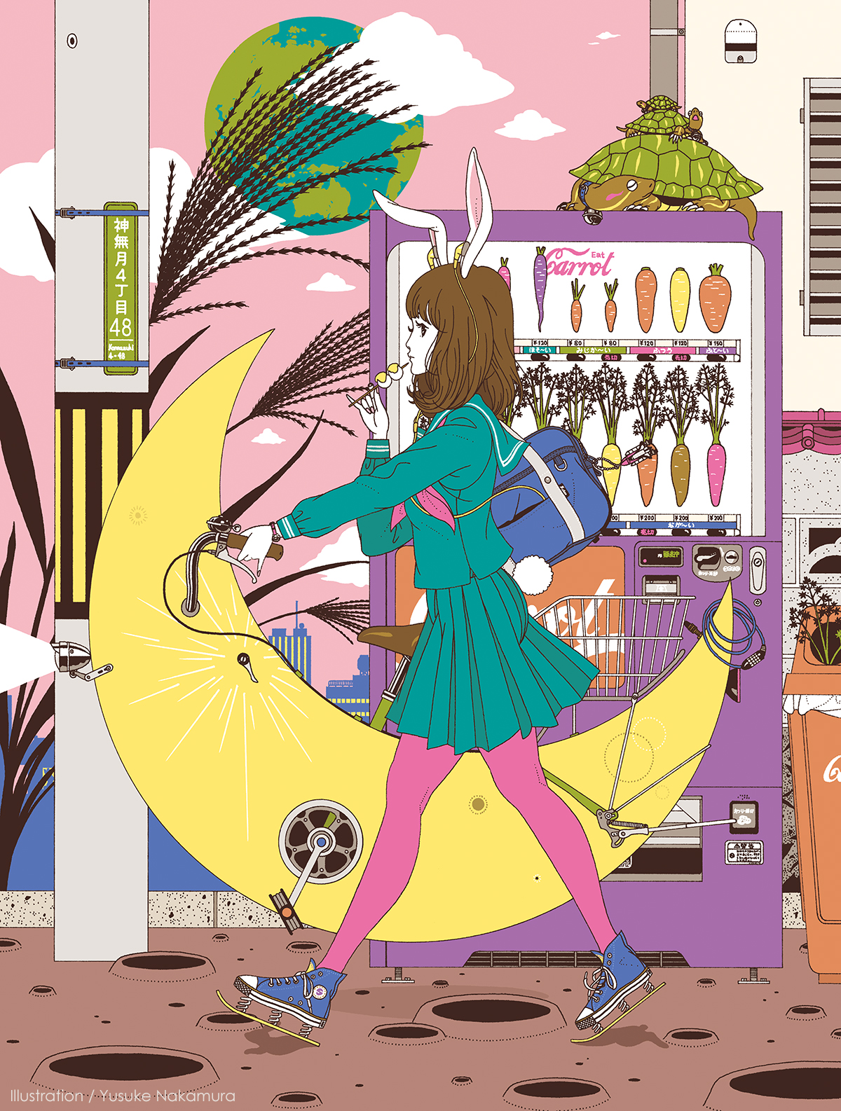 中村佑介 周年展11 9 1 9 今日は月でも うさぎの日 T Co Aiodvwoju1 Twitter