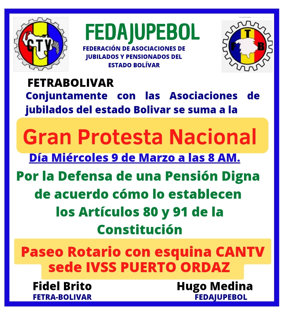 CTV Fetrabolivar (@ctvfetrabolivar) on Twitter photo 