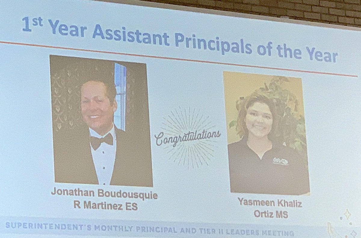 AprilColeman74's tweet image. A very well-deserved Congratulations to our very own Mr. Boudousquie for being selected as 1st year Assistant Principal of the Year!! Thank you for serving with such a humble heart ❤️ #LearningExcellence #LeadershipMatters @RMTZElem @tarrynce @Erwin_Garcia_