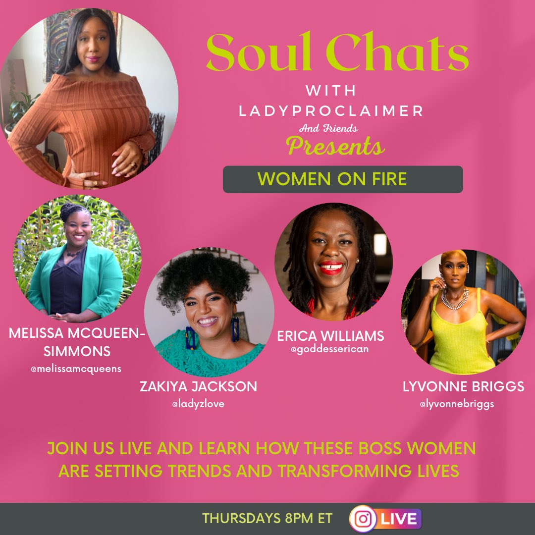 Join me on IG Live this month!