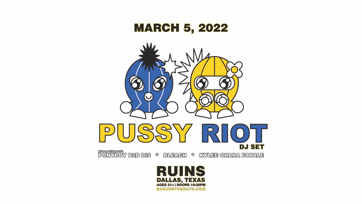 Saturday in Dallas, we RIOT. Stacked lineup with @tolokno, <a href="/Malibubarbarian/">PAWB Patrol ♒️</a> and some of the most beautiful humans we could find. Guaranteed to get weird. Limited capacity. Don’t wait. bit.ly/priotDTX