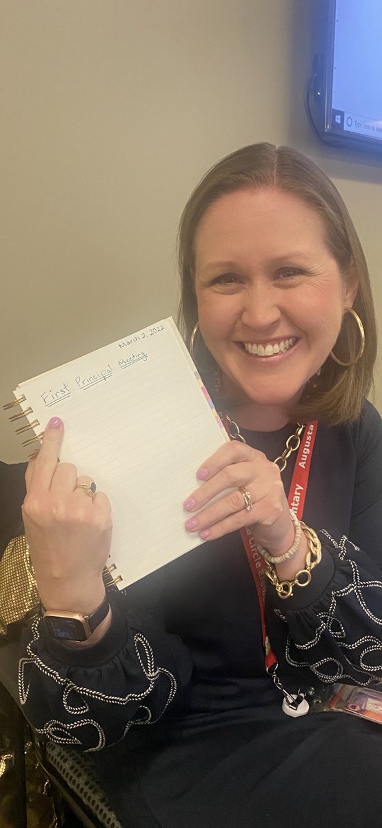 The smile on my face says it all - I was so excited for my first principal meeting this morning with <a href="/gcschools/">Greenville County Schools</a>. I’m looking forward to being the next principal of Mitchell Road Elementary! ❤️ #passionwithpurpose