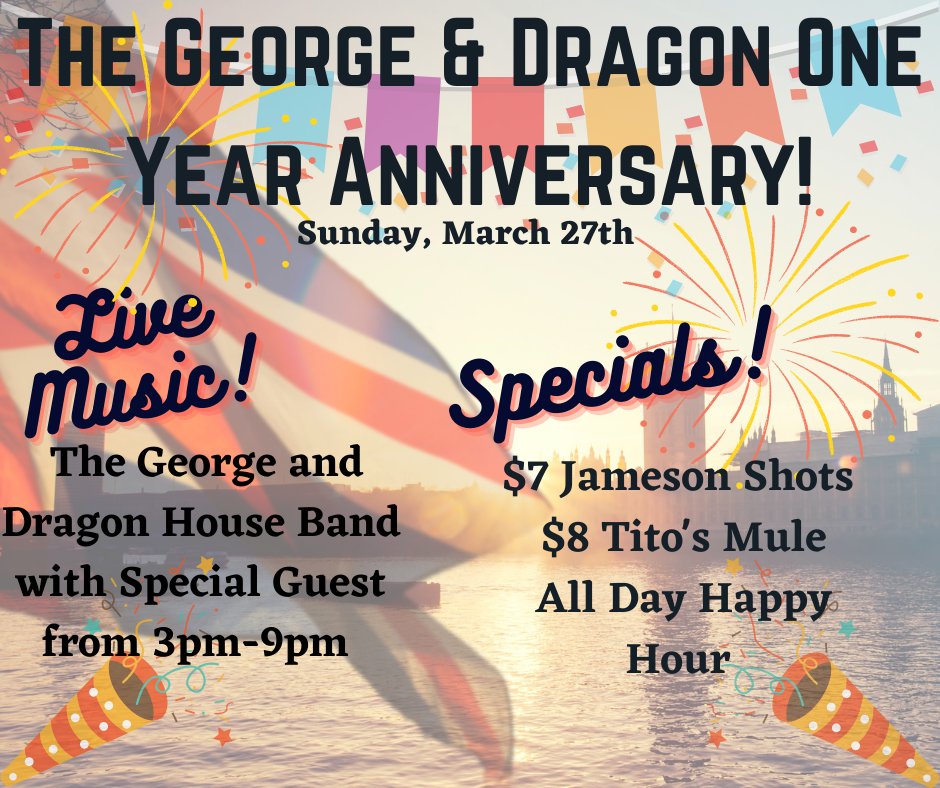 It will be here before you know it! Come celebrate with us!