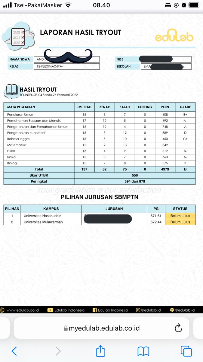 studywpiw's tweet image. ok sgt” kemusuhan sm mtk pk, krn akang ny jarang masuk 👎😔