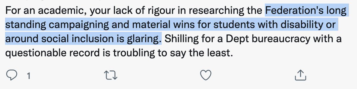 Unionist argues that NSW Teacher Feds has had "material wins for students with disability or around social inclusion".

Yes, material wins for more jobs and more union members within SSPs, thus perpetuating a system of social exclusion with poorer outcomes, not social inclusion.